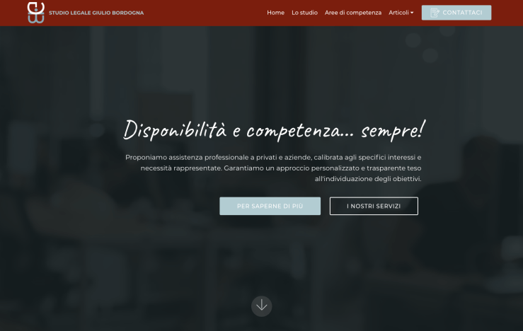 Sito internet Studio Legale Sito internet Studio Legale