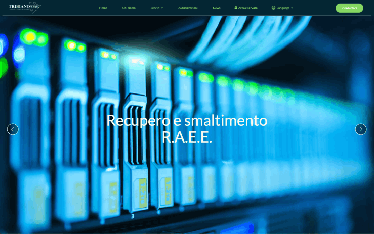 Sito internet Studio Legale Sito internet Tribiano Tre srl